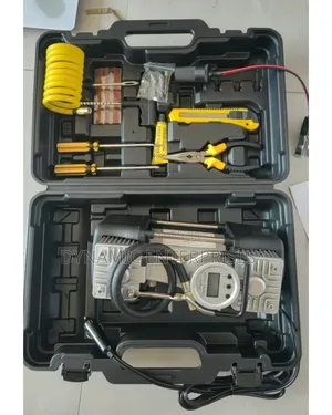 Portable (Digital Gauge)2-Cylinder Portable Air Compressor