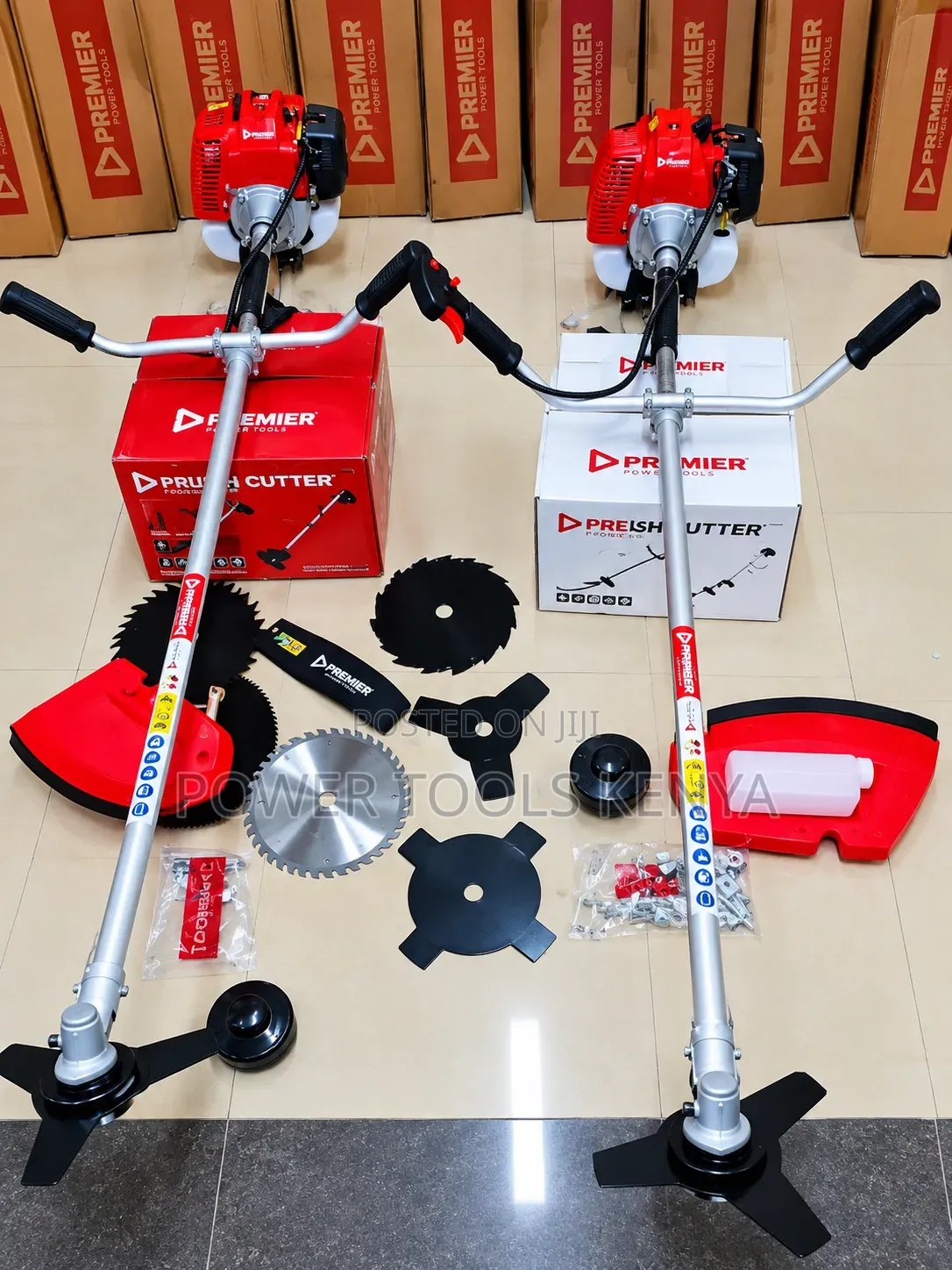 Premier 4-Stroke Petrol Brush Cutter & Grass Trimmer Kit