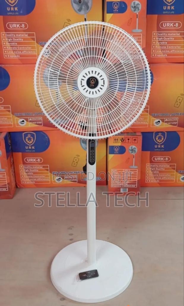 Remote Controlled URK 16" Modern Standing Quiet Fan - thumbnail 2