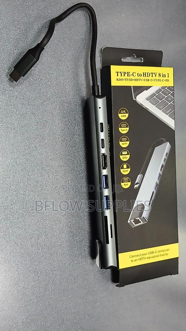 TYPE-C a to HDTV 8 in 1 - thumbnail 3