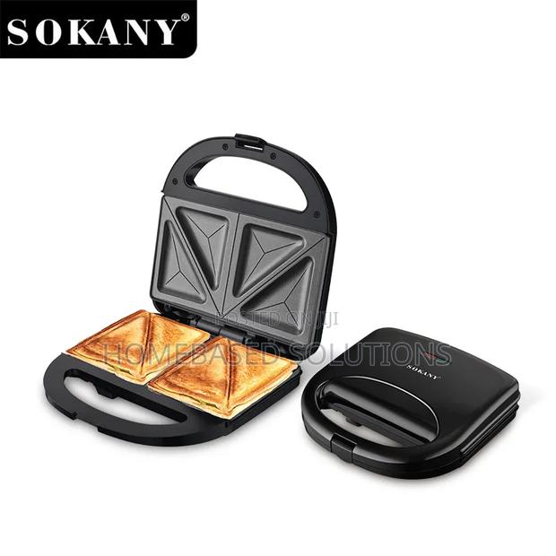 Sokany Sandwich Maker -Black - thumbnail 2