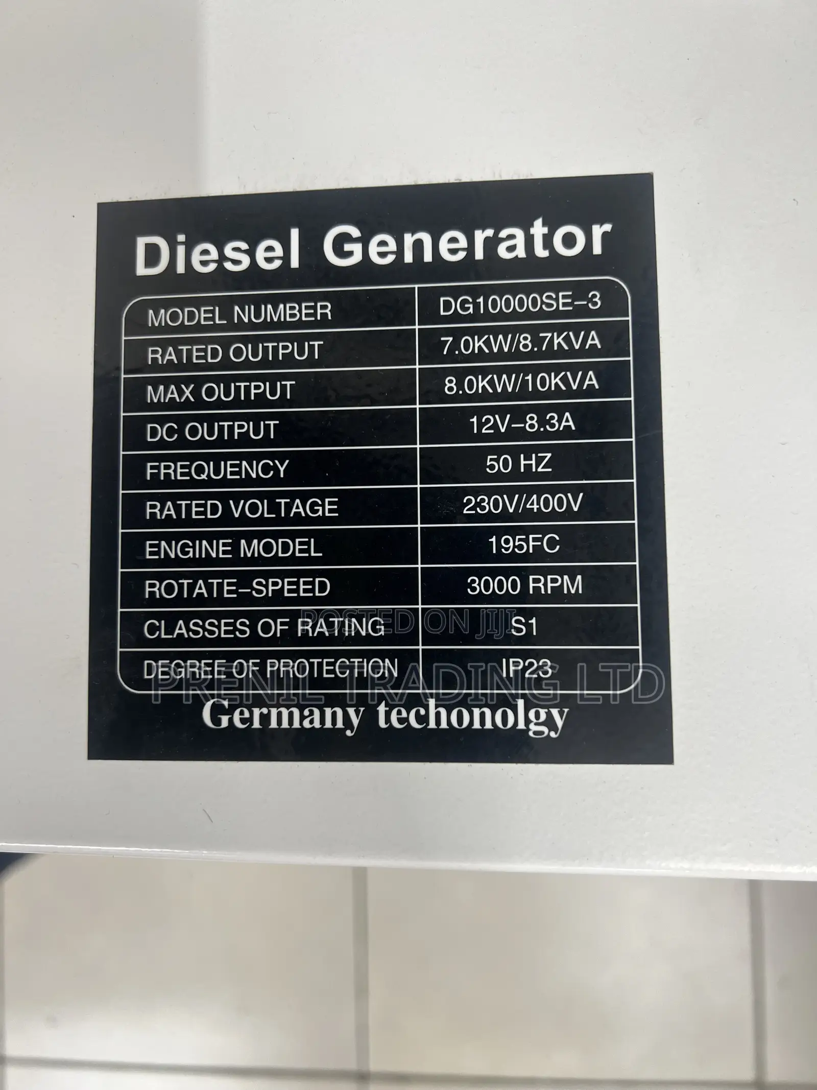 Diesel Generator
