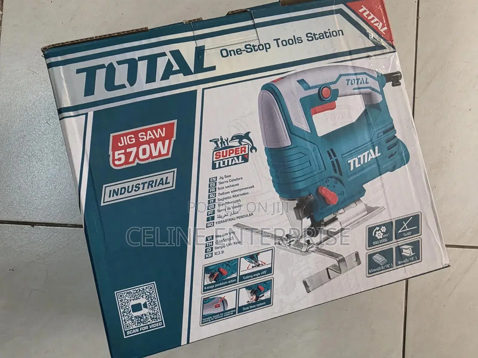 Total Jigsaw 570W Industrial
