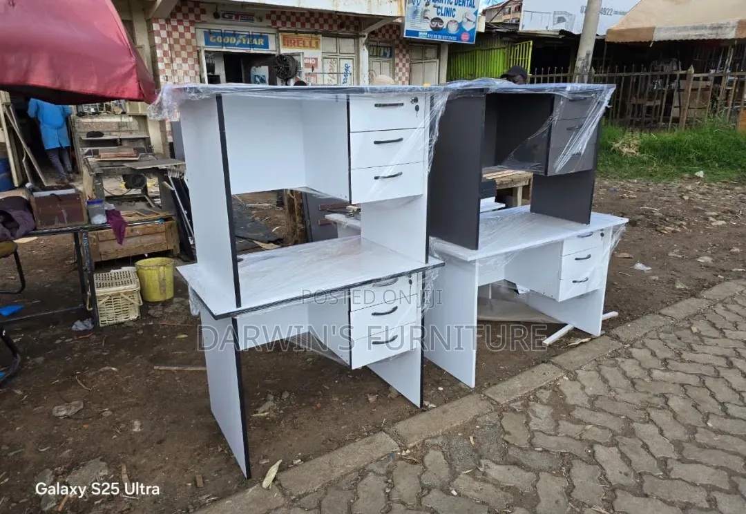 White Study Table