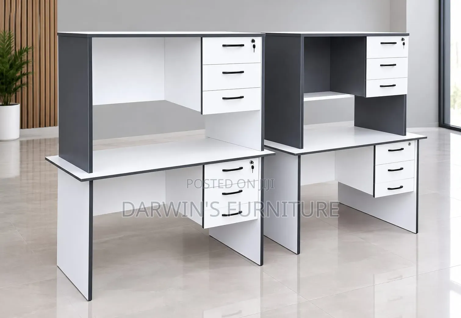 White Study Table