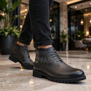 Clarks Black Leather Boots
