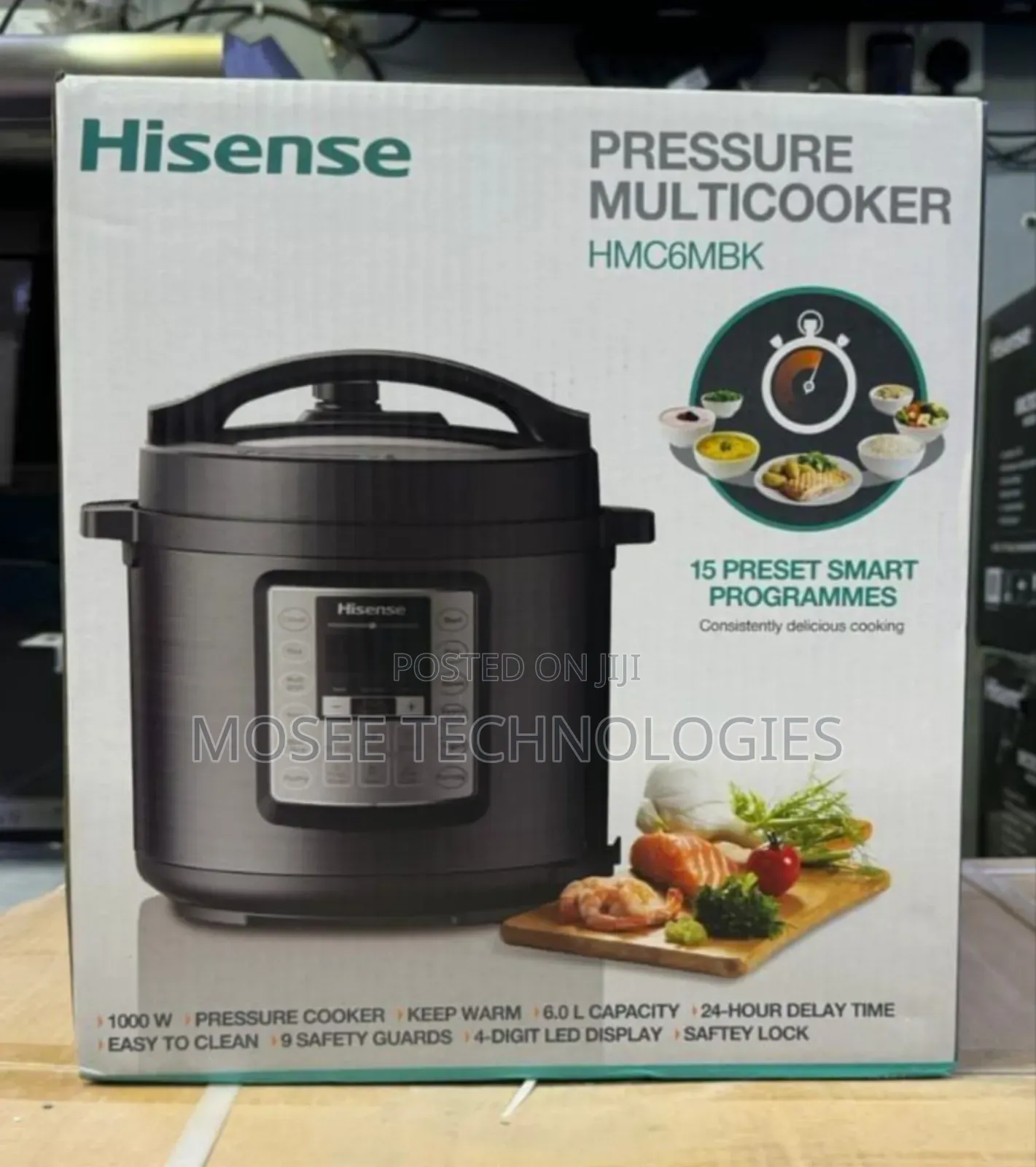 Hisense Electric Pressure Cooker for Fast Cooking