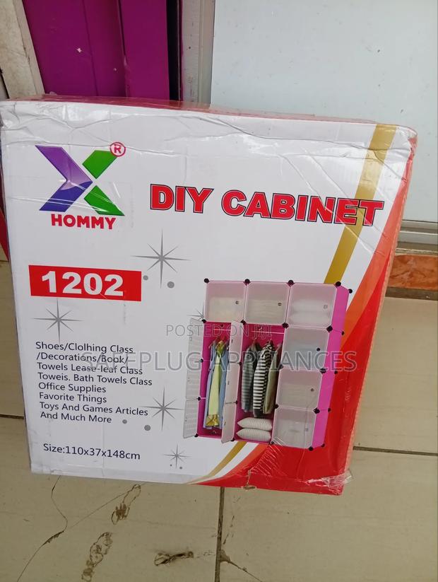 Modern 3 Column Plastic Wardrobe Organizer - thumbnail 3