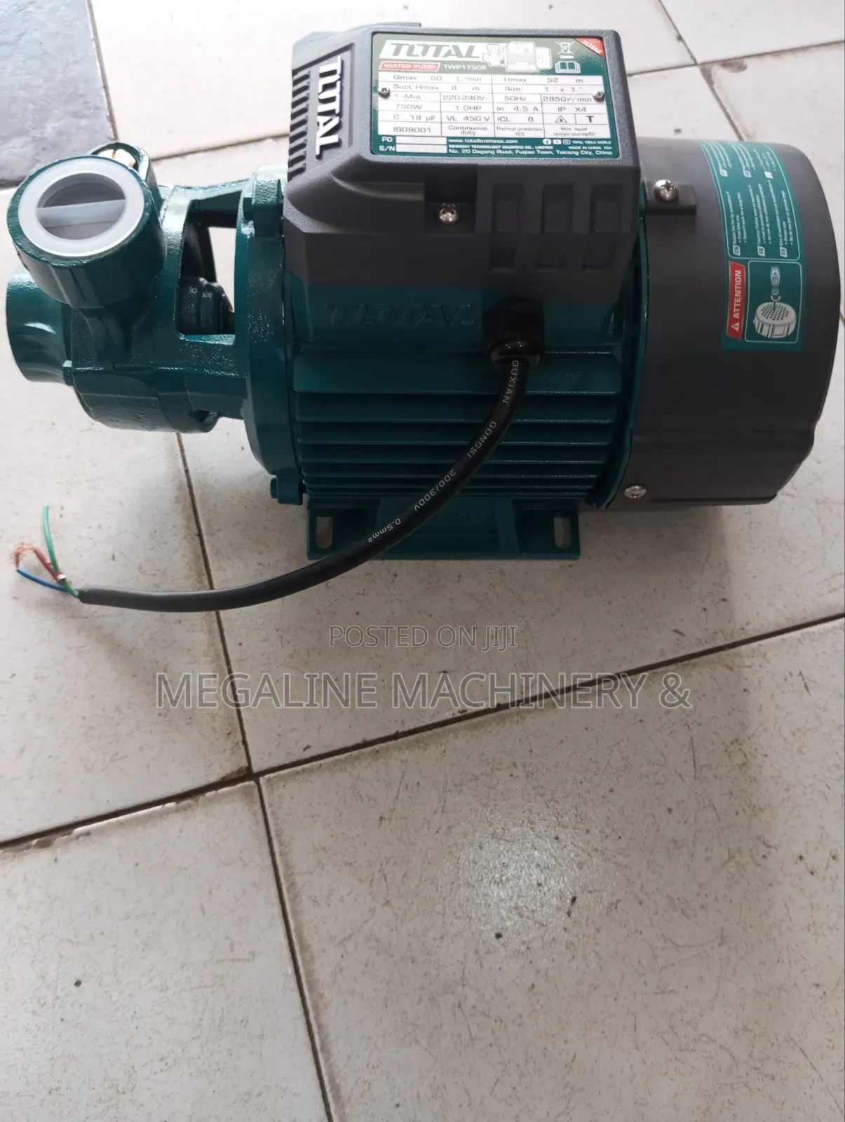 Total Booster Pump Twp17506