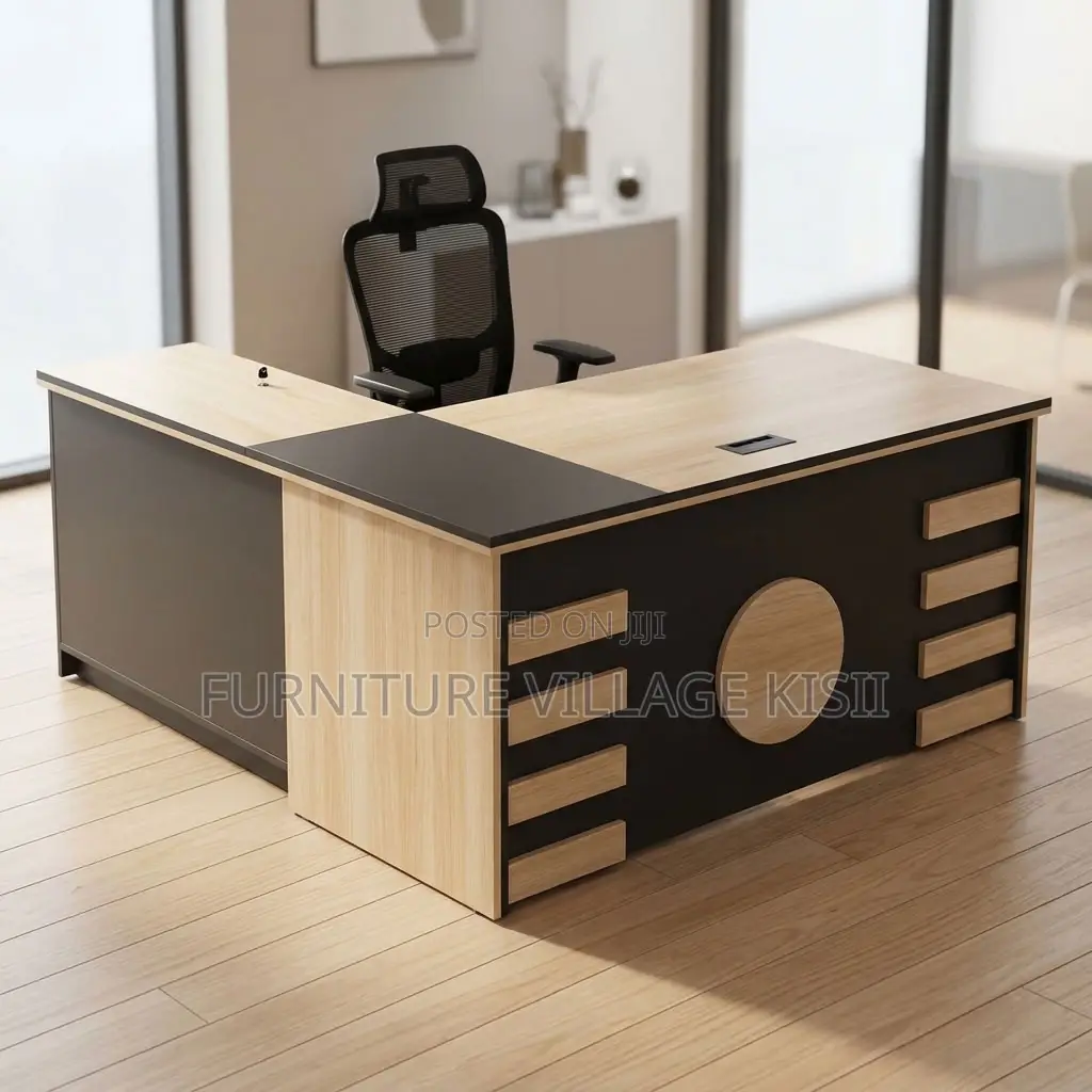 Customised 1.6 Executive Desk With Side Extension