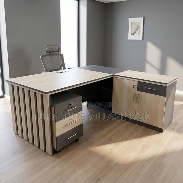 Customised 1.6 Executive Desk With Side Extension - thumbnail 11