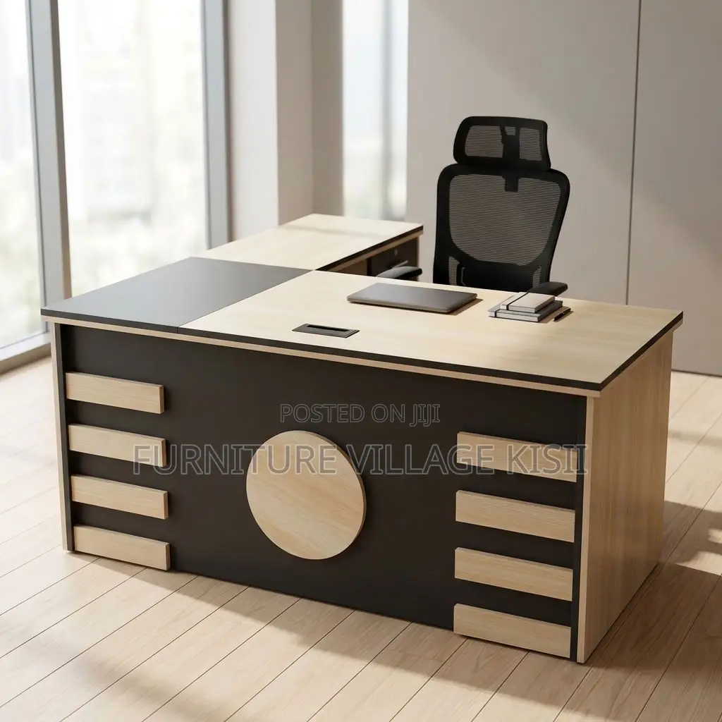 Customised 1.6 Executive Desk With Side Extension