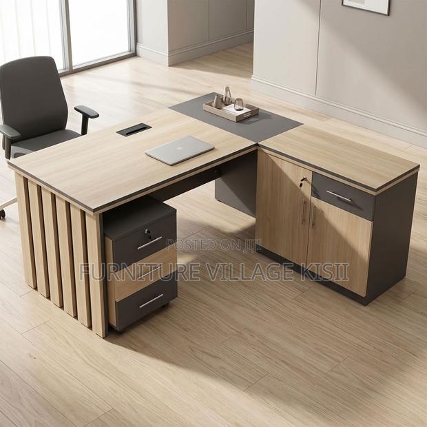 Customised 1.6 Executive Desk With Side Extension - thumbnail 8