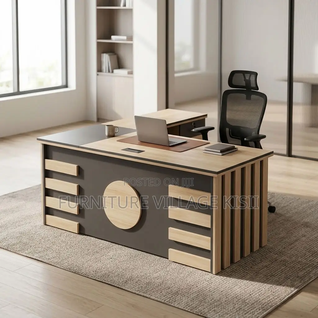 Customised 1.6 Executive Desk With Side Extension