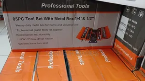 Professional Chrome Vanadium 85 PCS Tool Set
