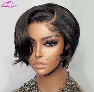 Pixie Human Body Wave Wig