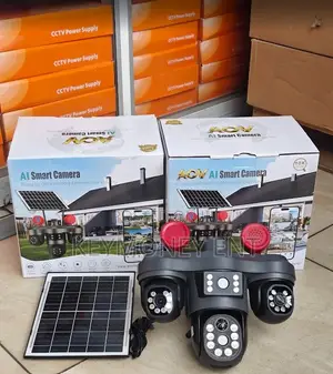 3 Rotating PTZ 4G Simcard Solar Powered Outdoor Camera Loud Alarm