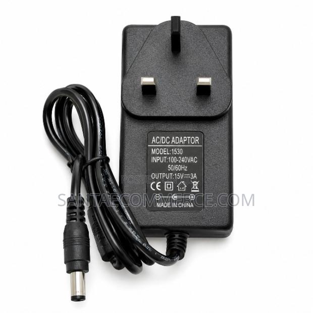 15V 3A AC/DC Power Adapter – Model 1530 - main view