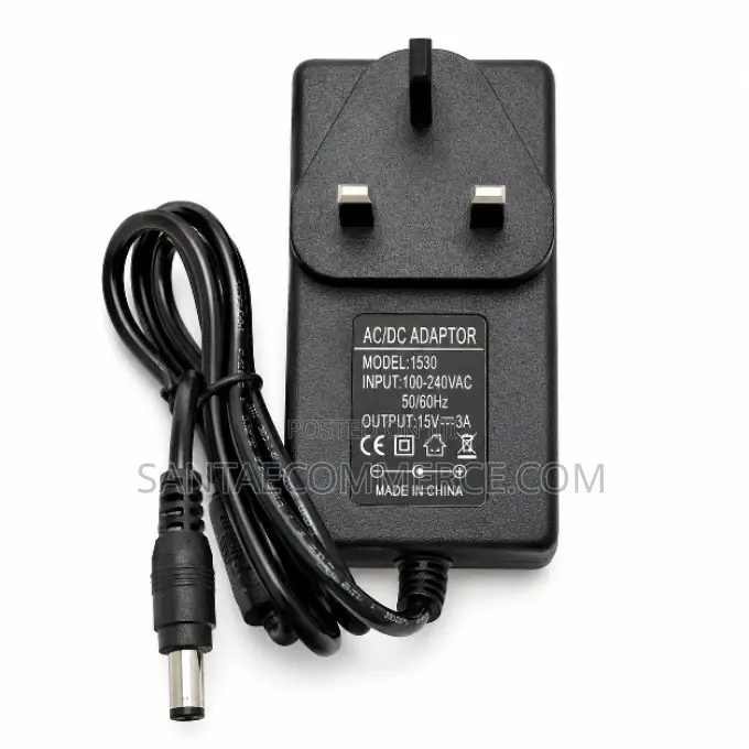 15V 3A AC/DC Power Adapter – Model 1530