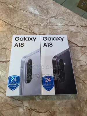 New Samsung Galaxy A18 128 GB Black