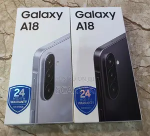 New Samsung Galaxy A18 128 GB Black