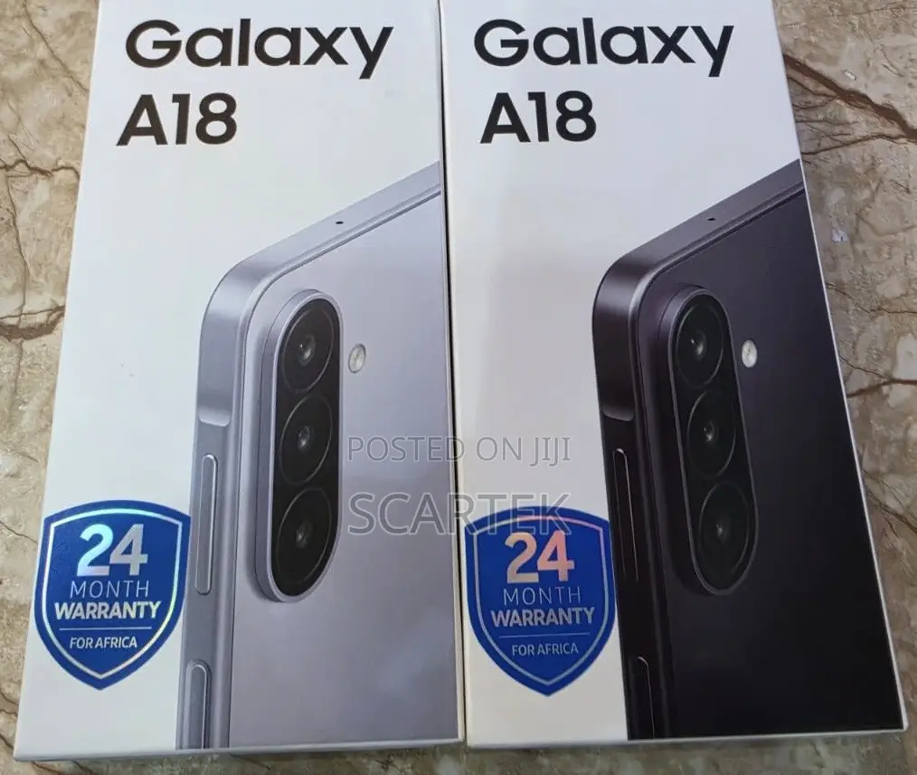 New Samsung Galaxy A18 128 GB Black