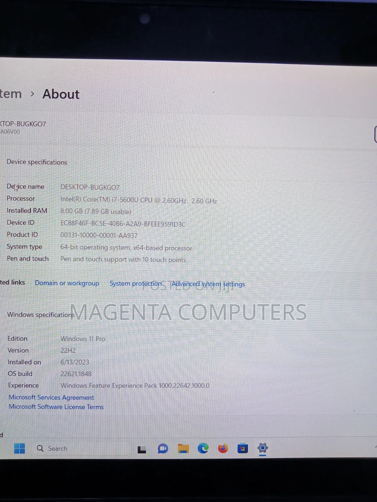 Laptop Lenovo ThinkPad Yoga 8GB Intel Core i7 SSD 256GB