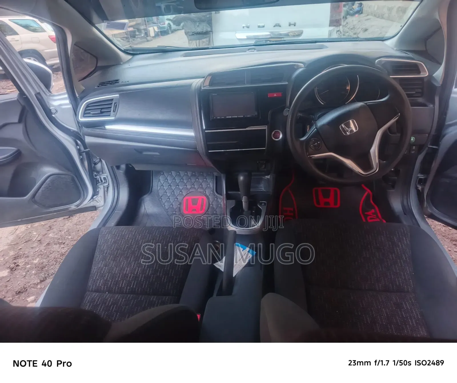 Honda Fit 2015 Silver