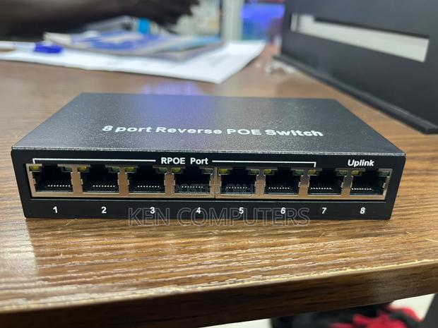 8-Port 100 MBPS Reverse PoE Switch With Gigabit - thumbnail 3