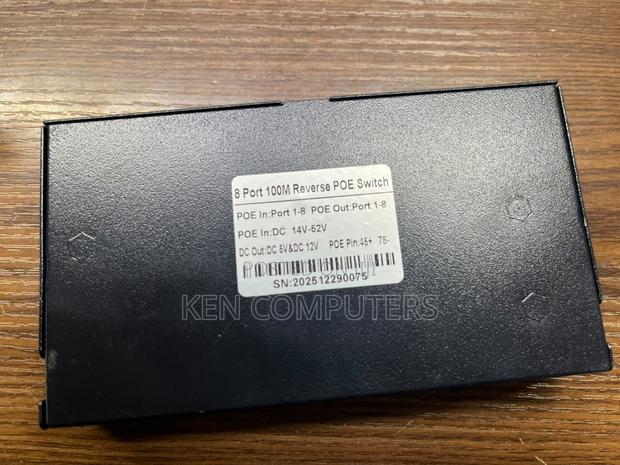 8-Port 100 MBPS Reverse PoE Switch With Gigabit - thumbnail 7