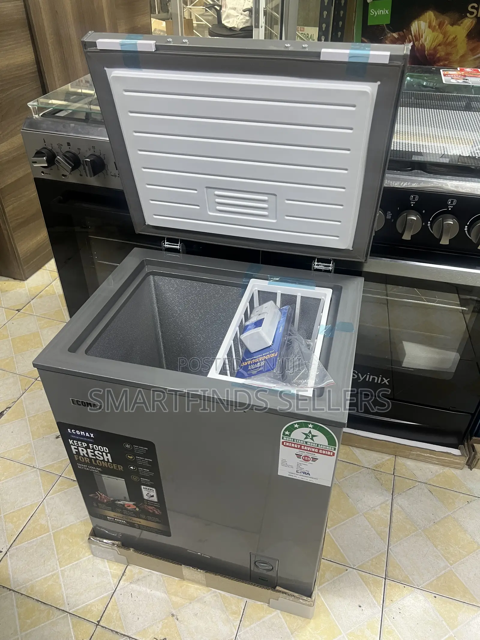 Ecomax 60L Chest Freezer – Small Size, Big Cooling Power!