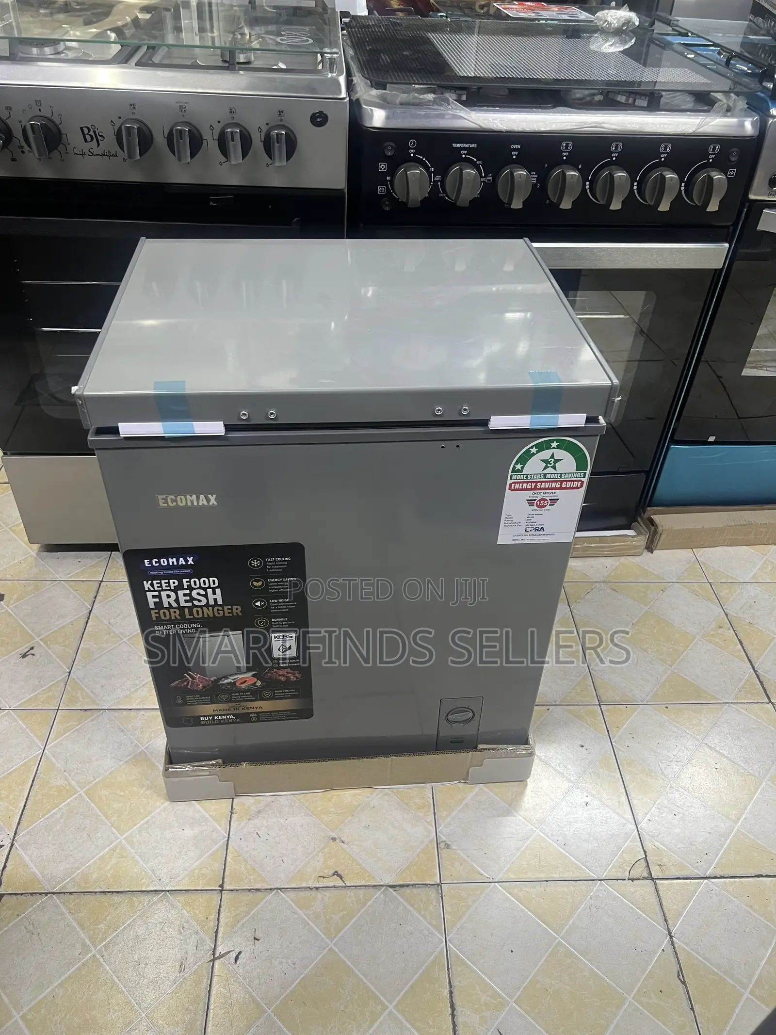Ecomax 60L Chest Freezer – Small Size, Big Cooling Power!