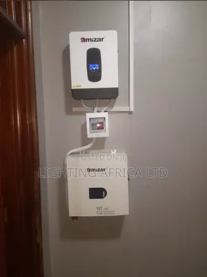 Amizar 4kva Hybrid Inverter - 2.56kwh Lithium Battery Combo