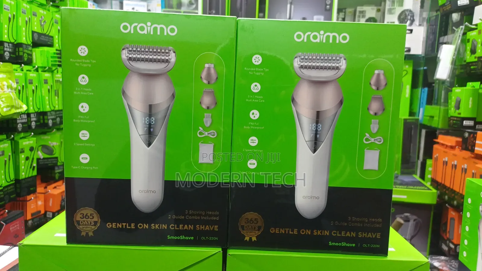 Oraimo SmooShave 3-in-1 Lady Shaver