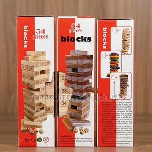 54pcs Jenga Blocks