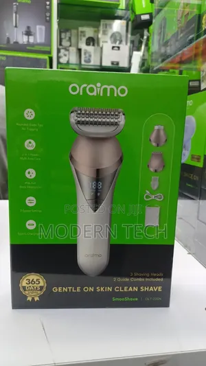 Oraimo 3-in-1 Electric Shaver for Women – Smooth Hair Removal