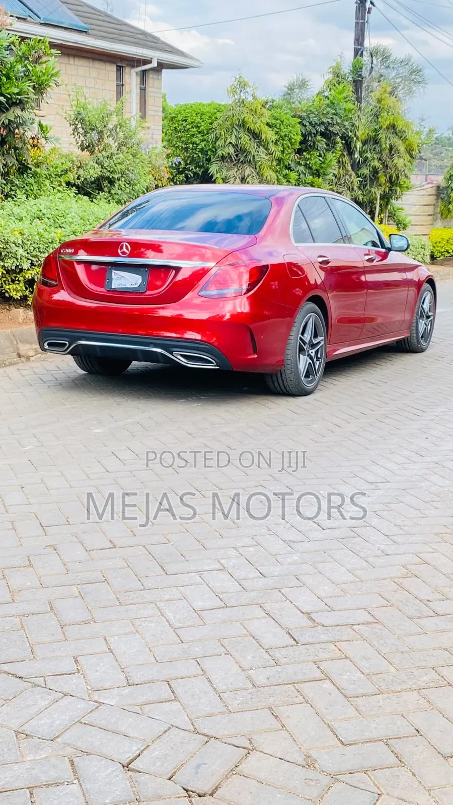 Mercedes-Benz C200 2020 Red