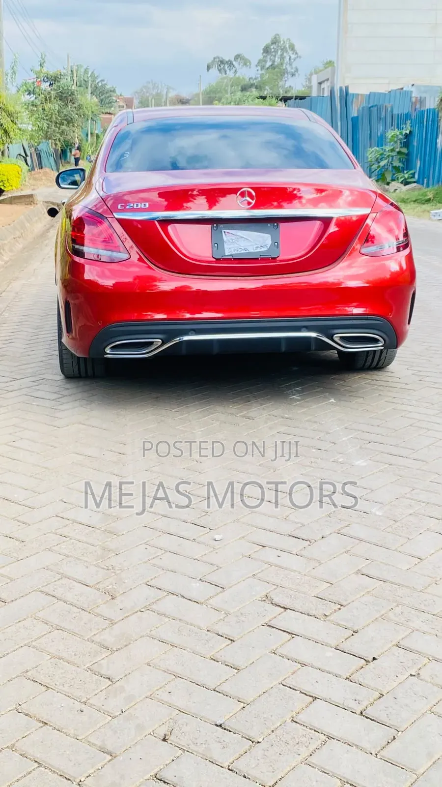 Mercedes-Benz C200 2020 Red