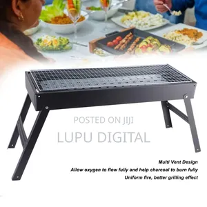 Foldable Portable Barbecue Charcoal Grill