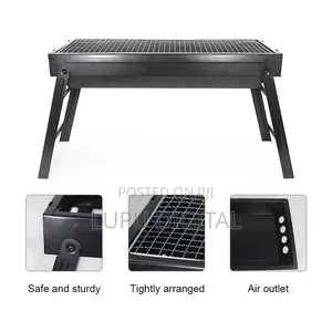 Foldable Portable Barbecue Charcoal Grill