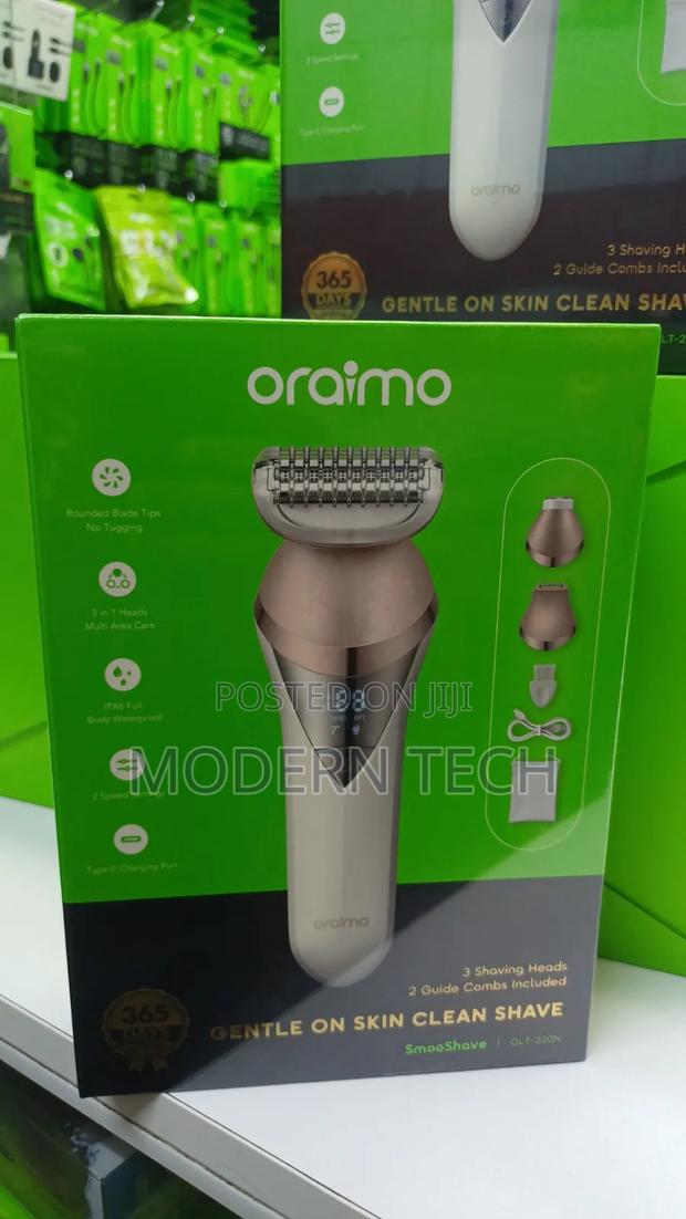 Oraimo SmooShave 3-in-1 Personal Grooming Shaver