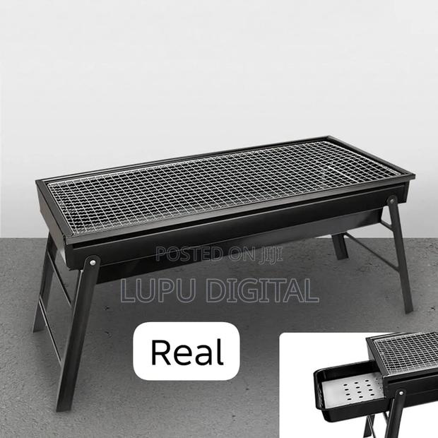 Foldable Portable Barbecue Charcoal Grill - main view