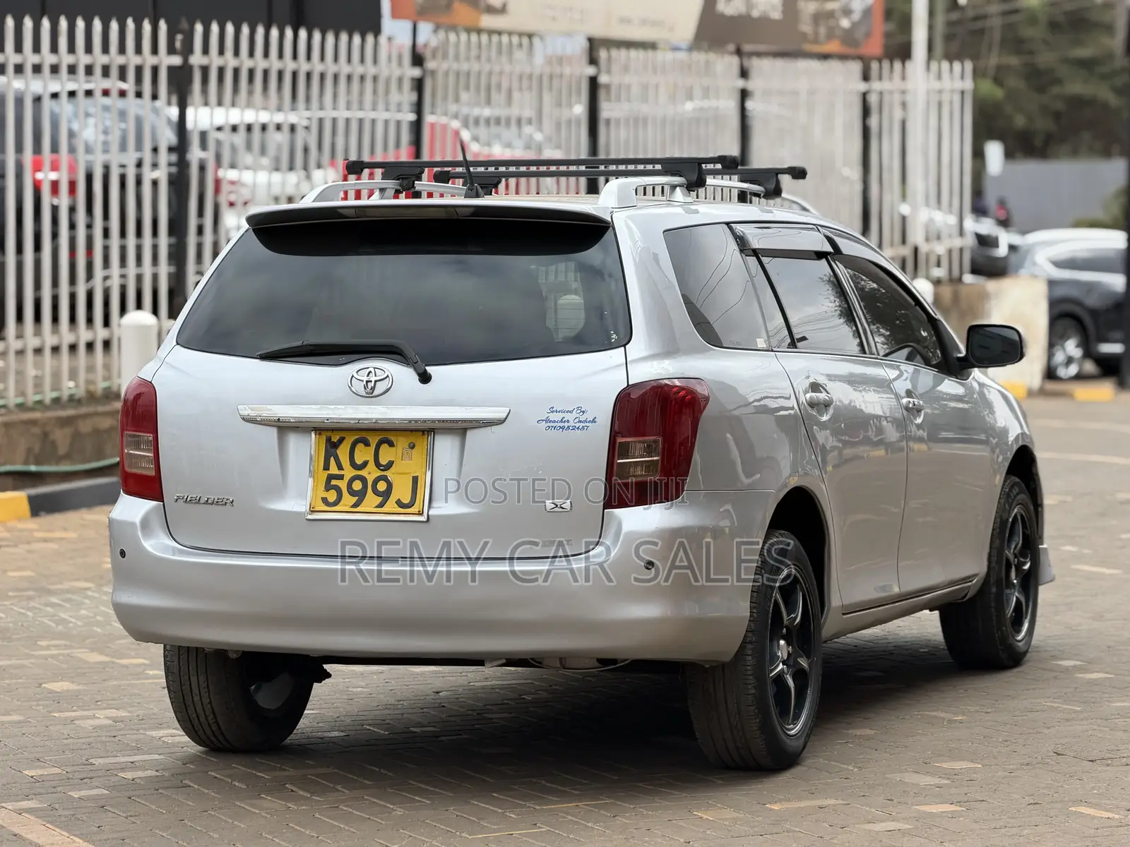 Toyota Corolla Fielder 2008 Silver