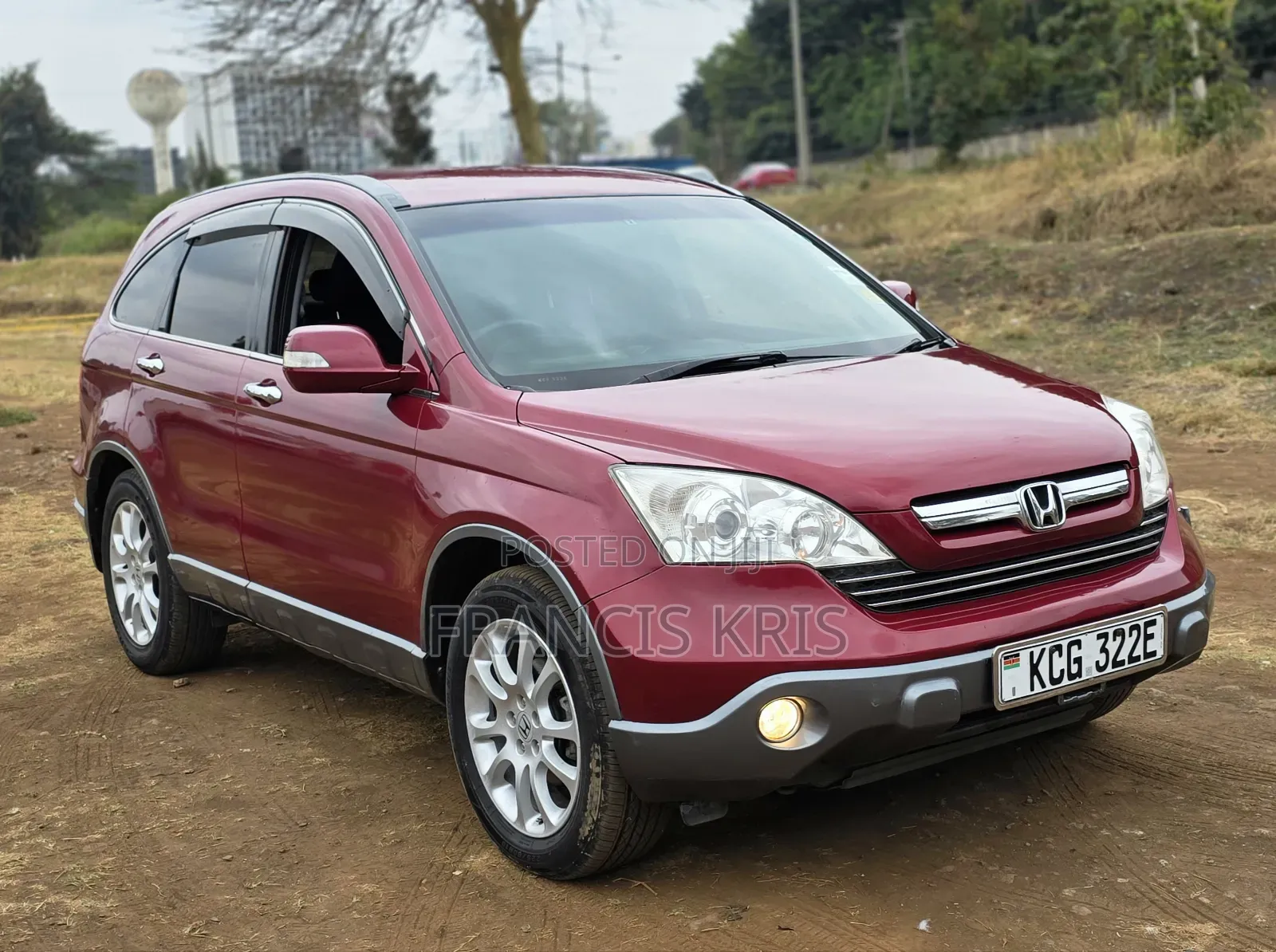 Honda CR-V 2009 Red