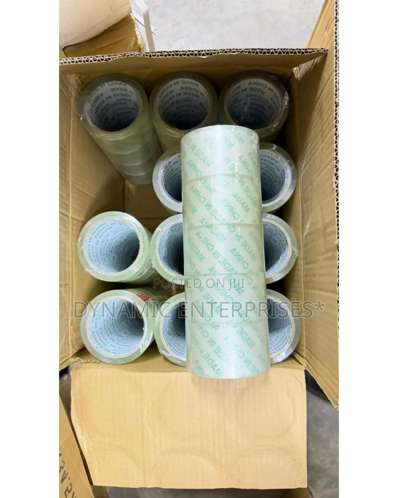 55 by 50m Clear Tapes