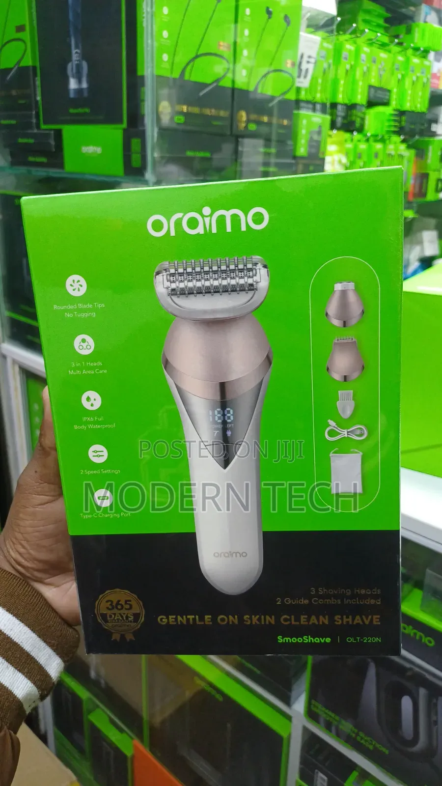 Oraimo SmooShave Multi-Function Lady Hair Remover