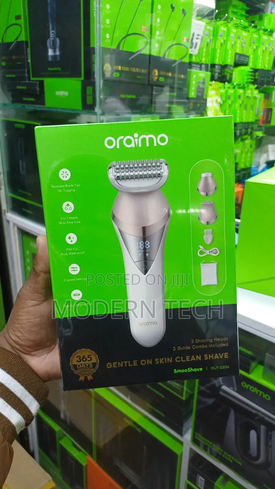 Oraimo SmooShave Multi-Function Lady Hair Remover