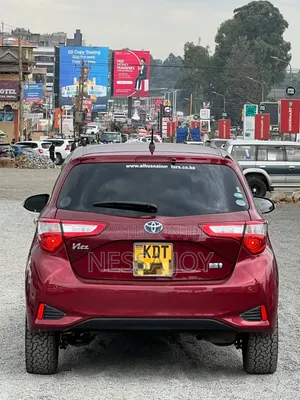 Toyota Vitz 2019 Maroon