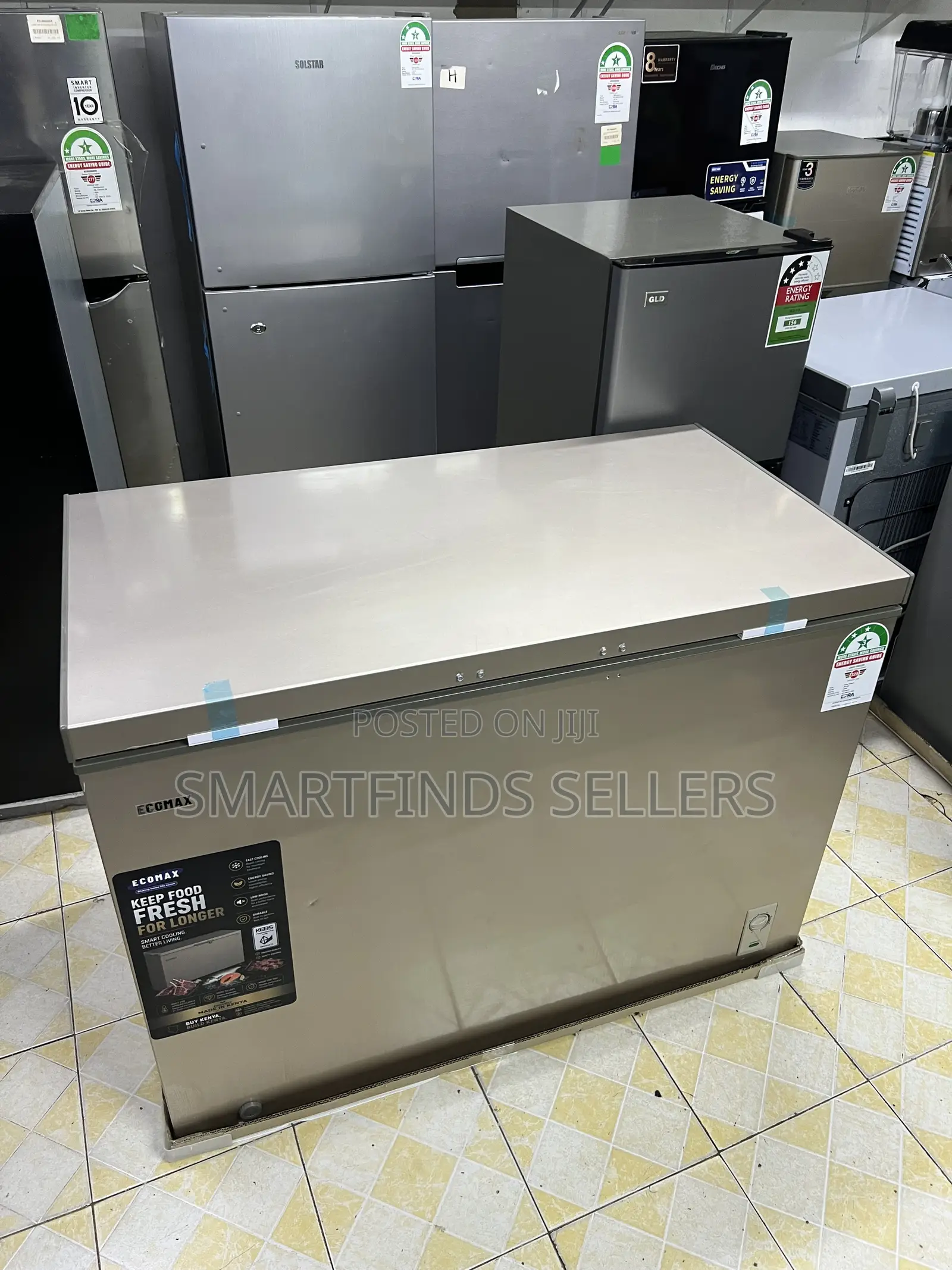 Ecomax 330L Chest Freezer – Store More, Save More!