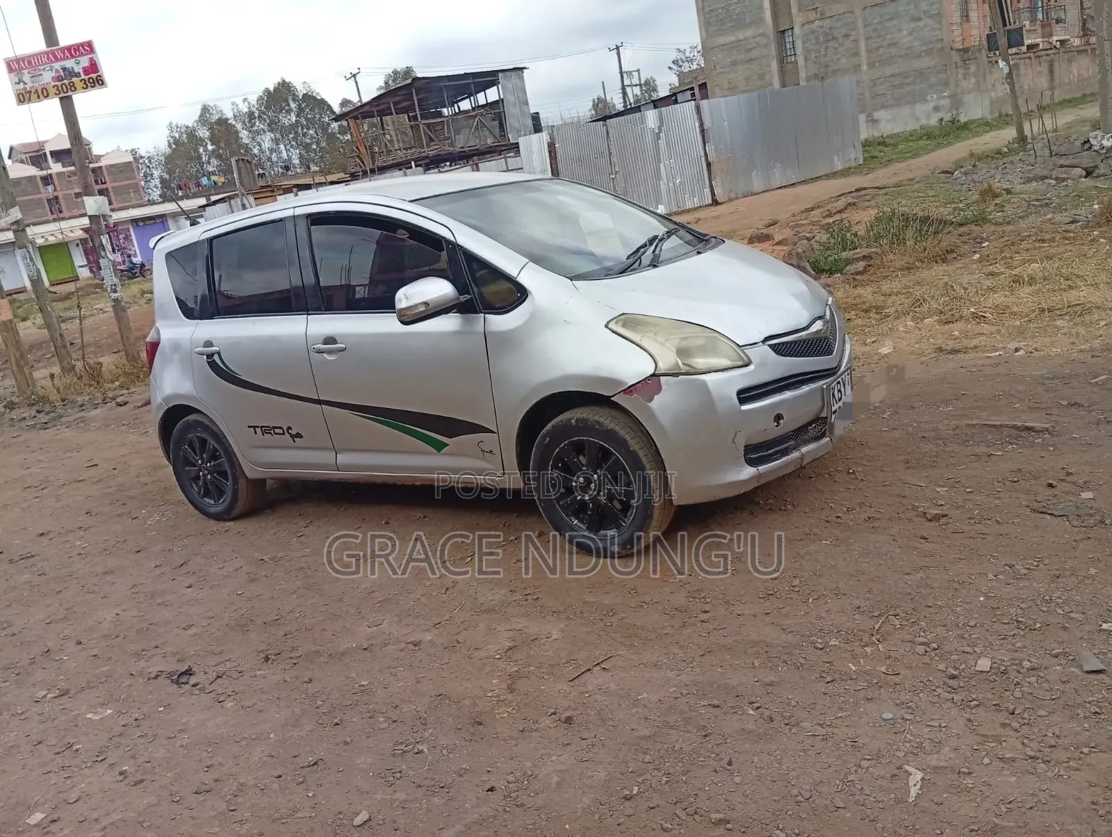 Toyota Ractis 2007 Silver